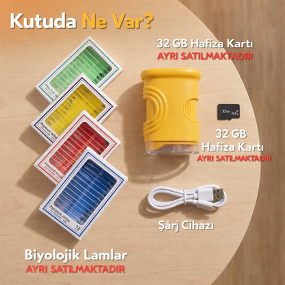 Zoomix Pro - 1000x Dijital Keşif Mikroskobu