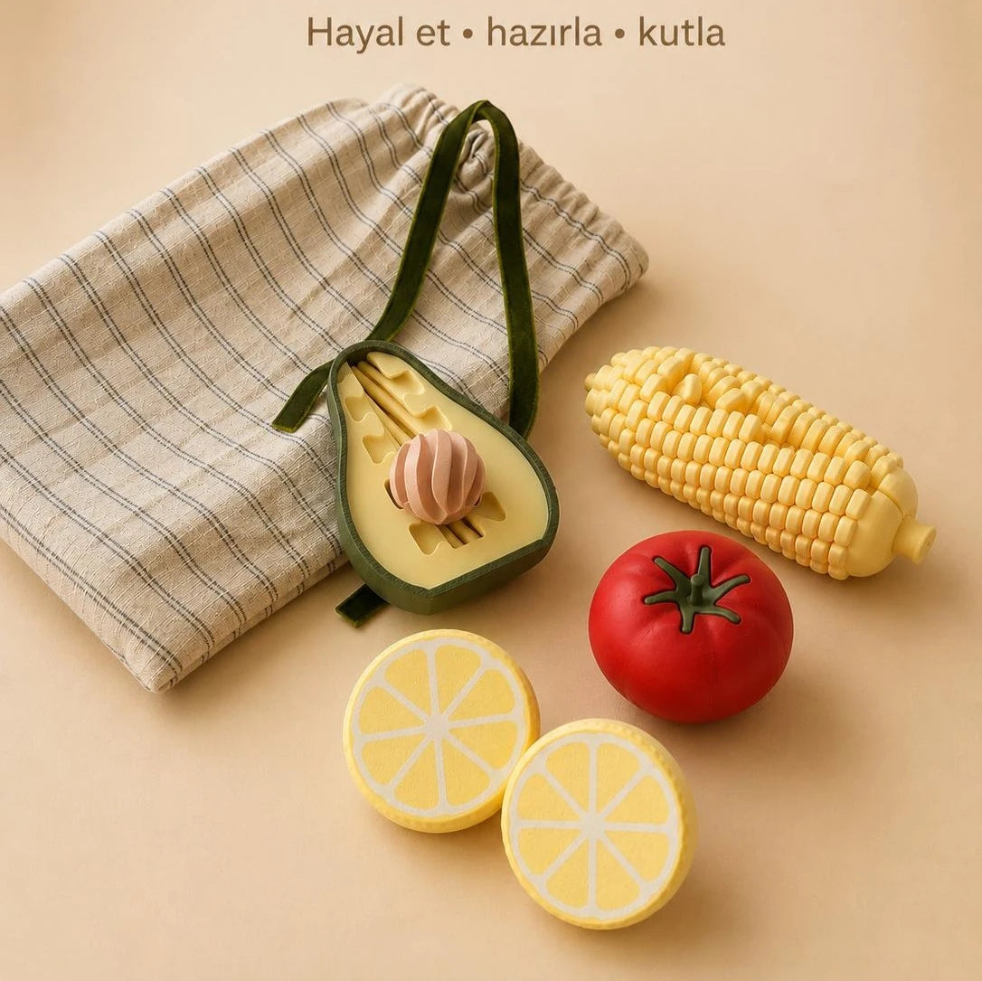 MiniMakarna Şef Seti-Çay seti-Kahvaltı seti (Ful set)